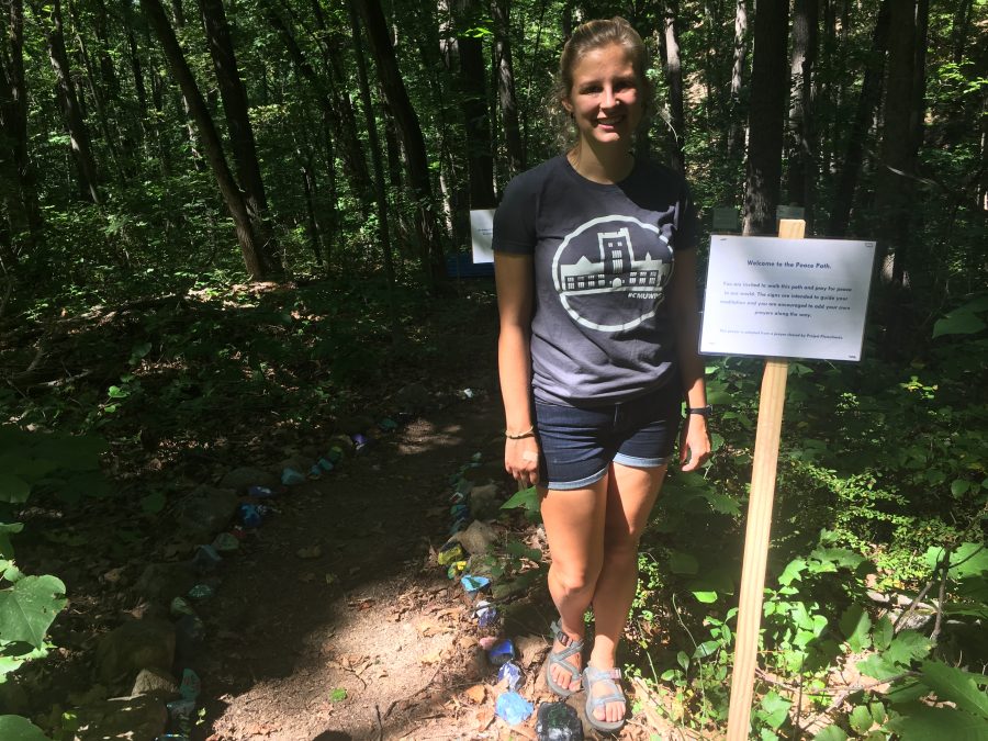 Laura Carr-Pries at Brethren Woods camp in Keezeltown, Virginia.