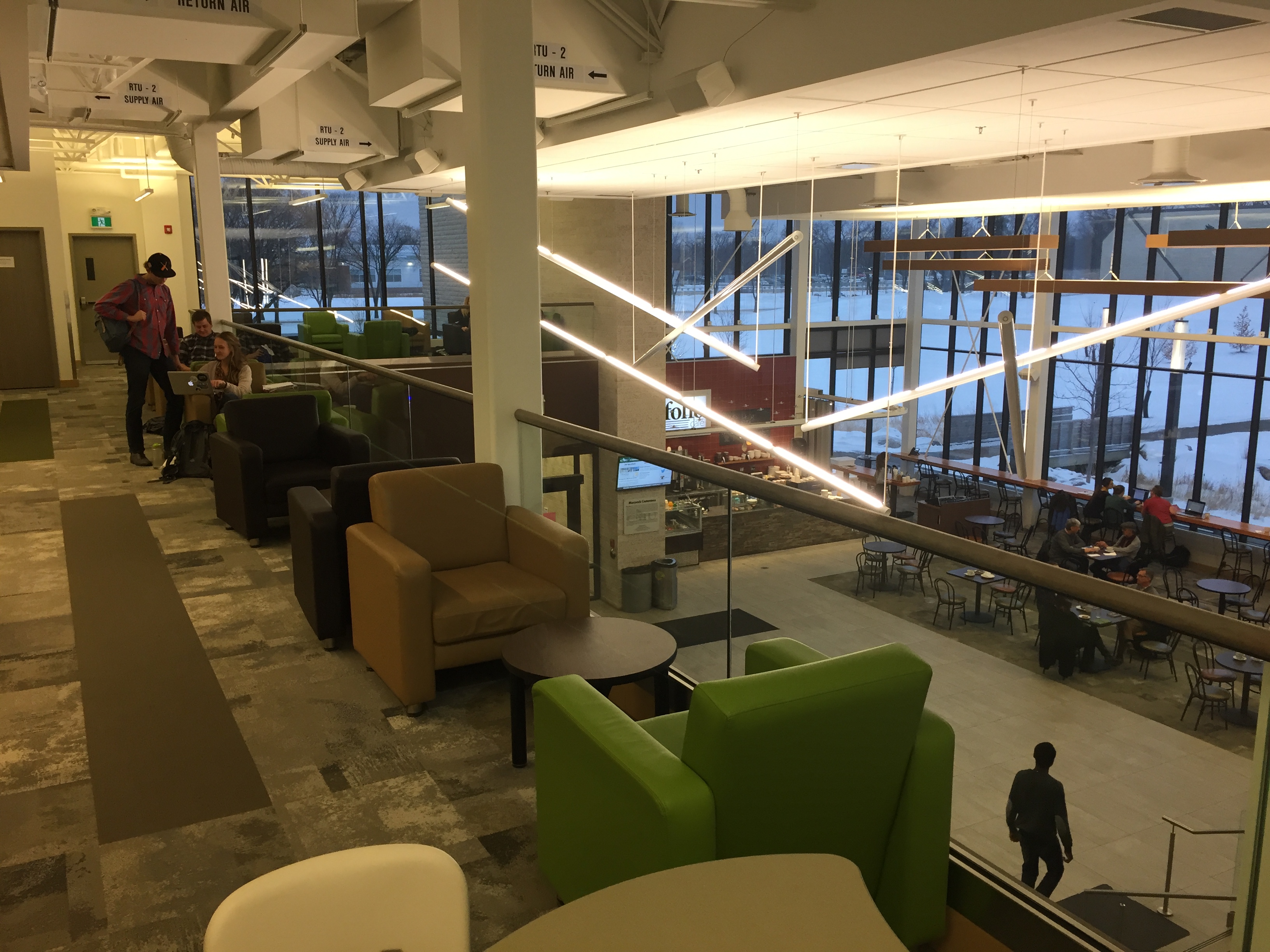 Folio Cafe and the Mezzanine - The Pros and Cons of CMU’s Many Study Spaces